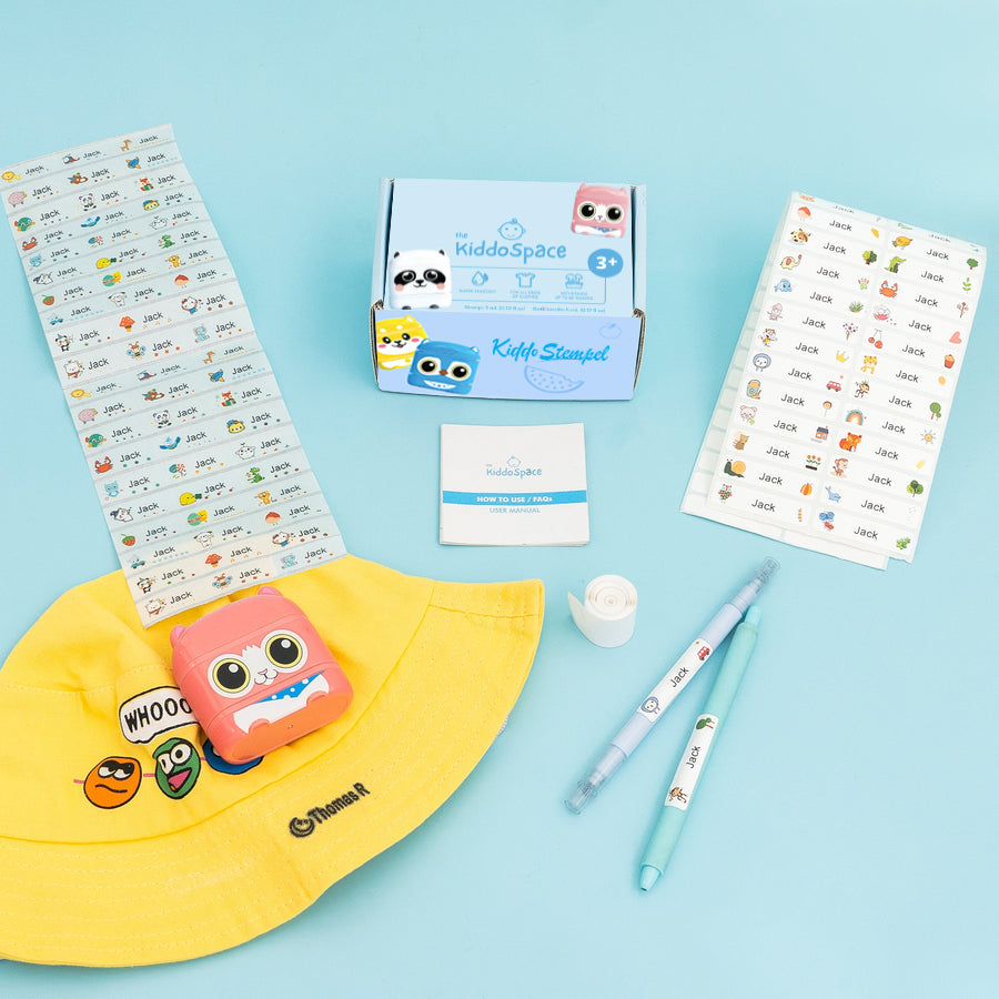 KiddoStempel 2.0 - Komplett stemplingssett
