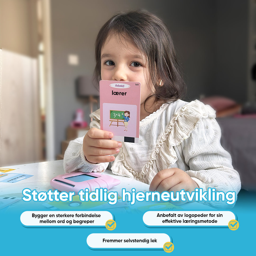 KiddoSpace Snakkende Kort