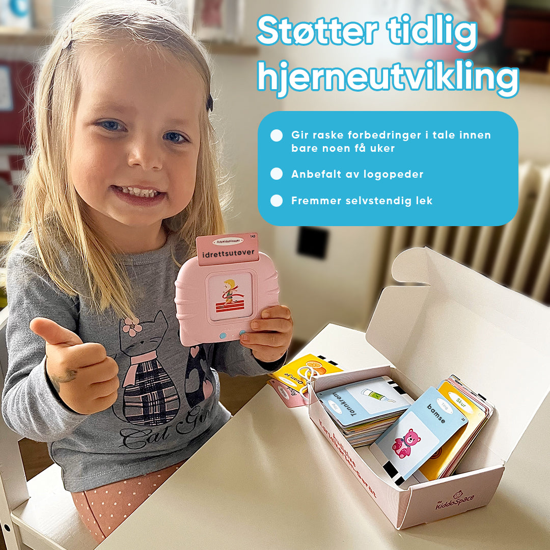 KiddoSpace Snakkende Kort