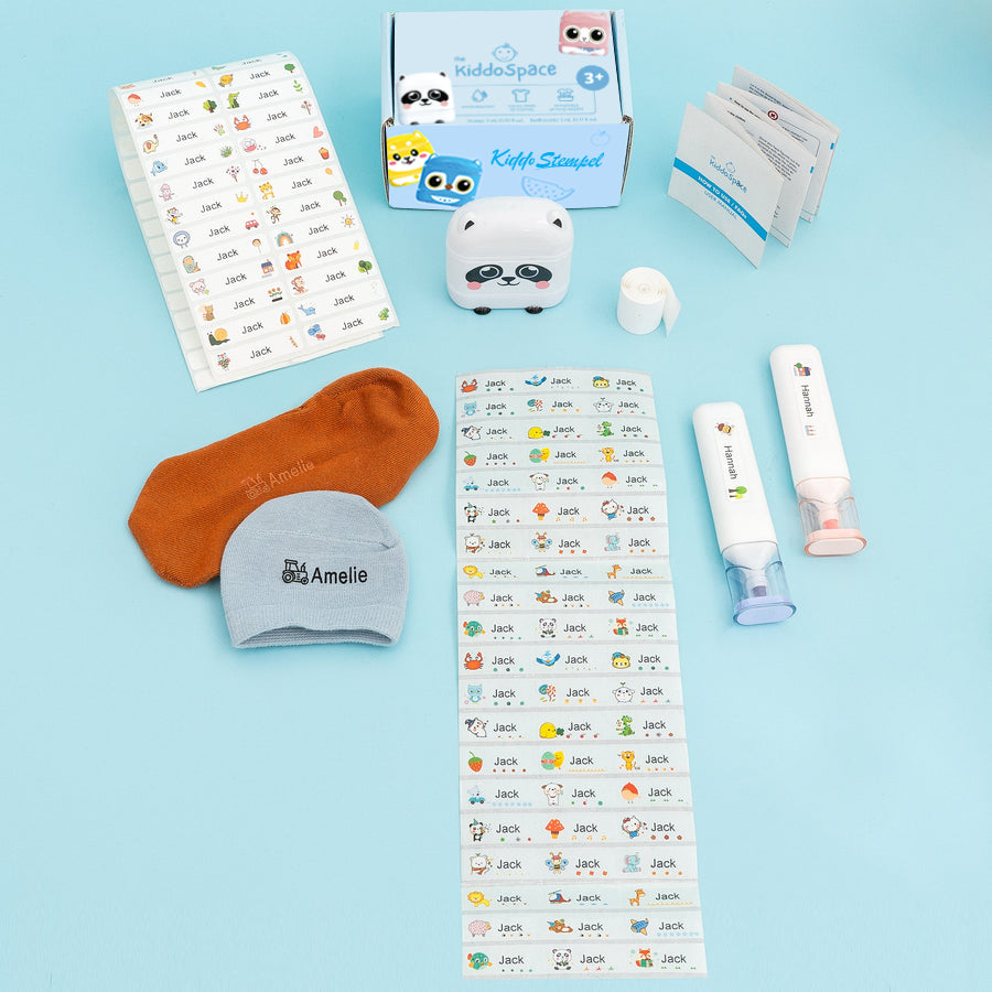 KiddoStempel 2.0 - Komplett stemplingssett