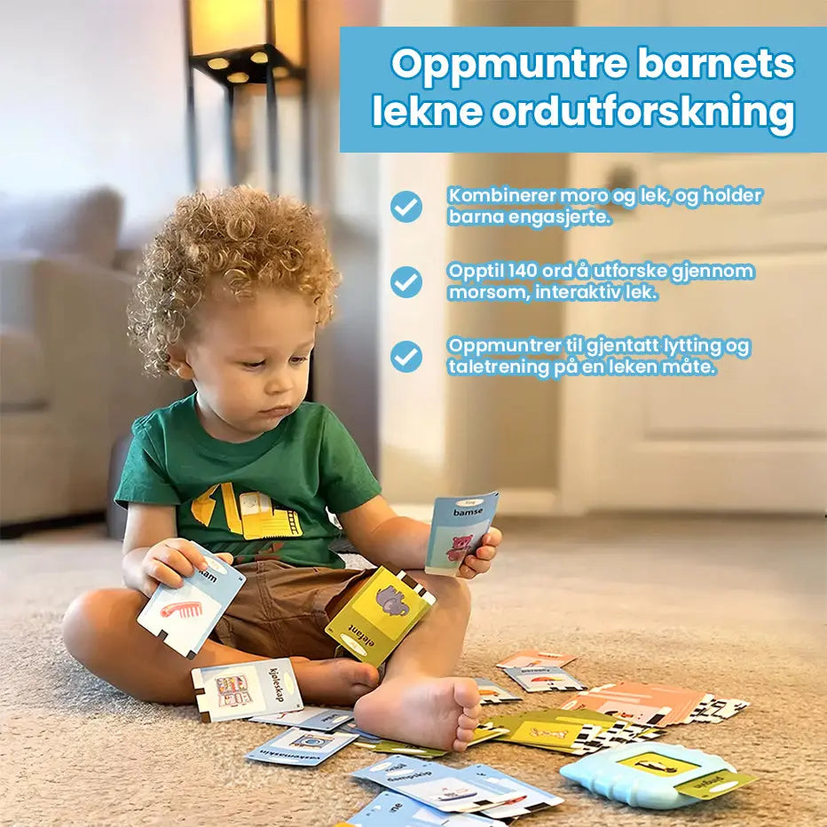 KiddoSpace Snakkende Kort 