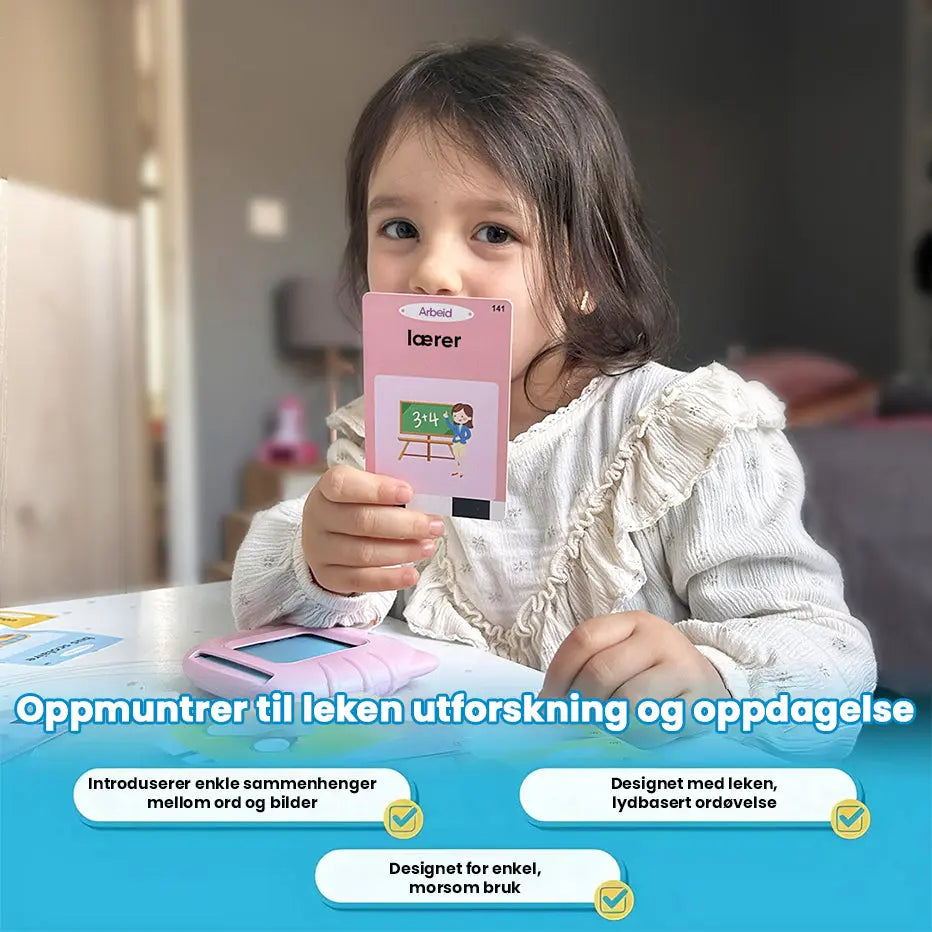 KiddoSpace Snakkende Kort 