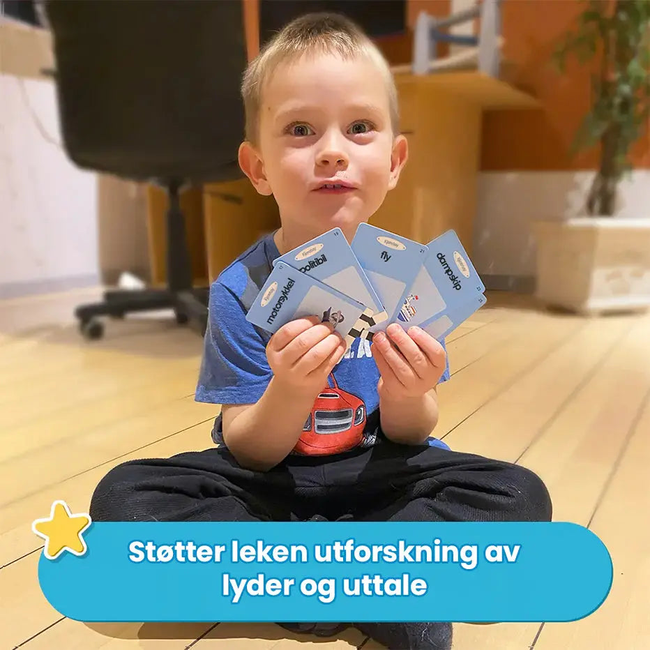 KiddoSpace Snakkende Kort 