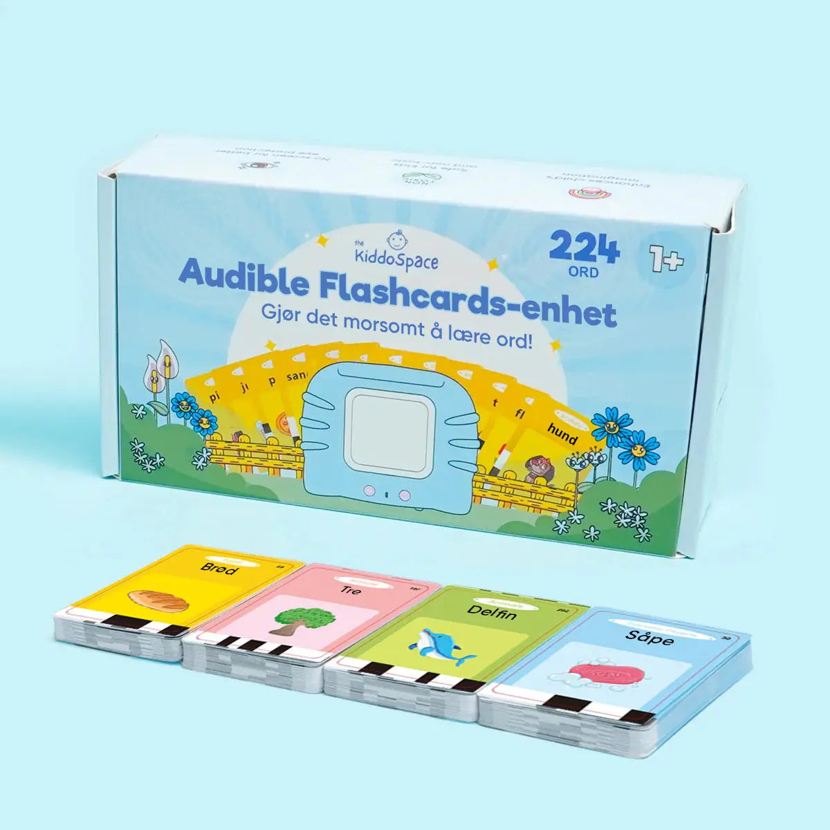 KiddoSpace Snakkende Kort 