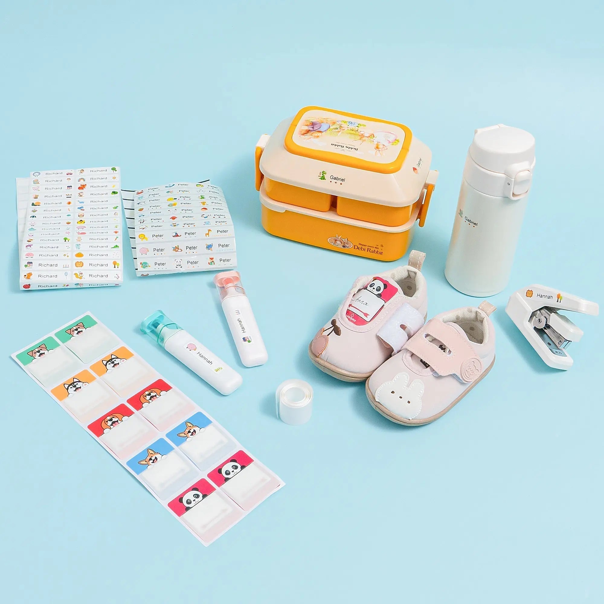 KiddoStamp™ - Komplette Etiketteringssett 