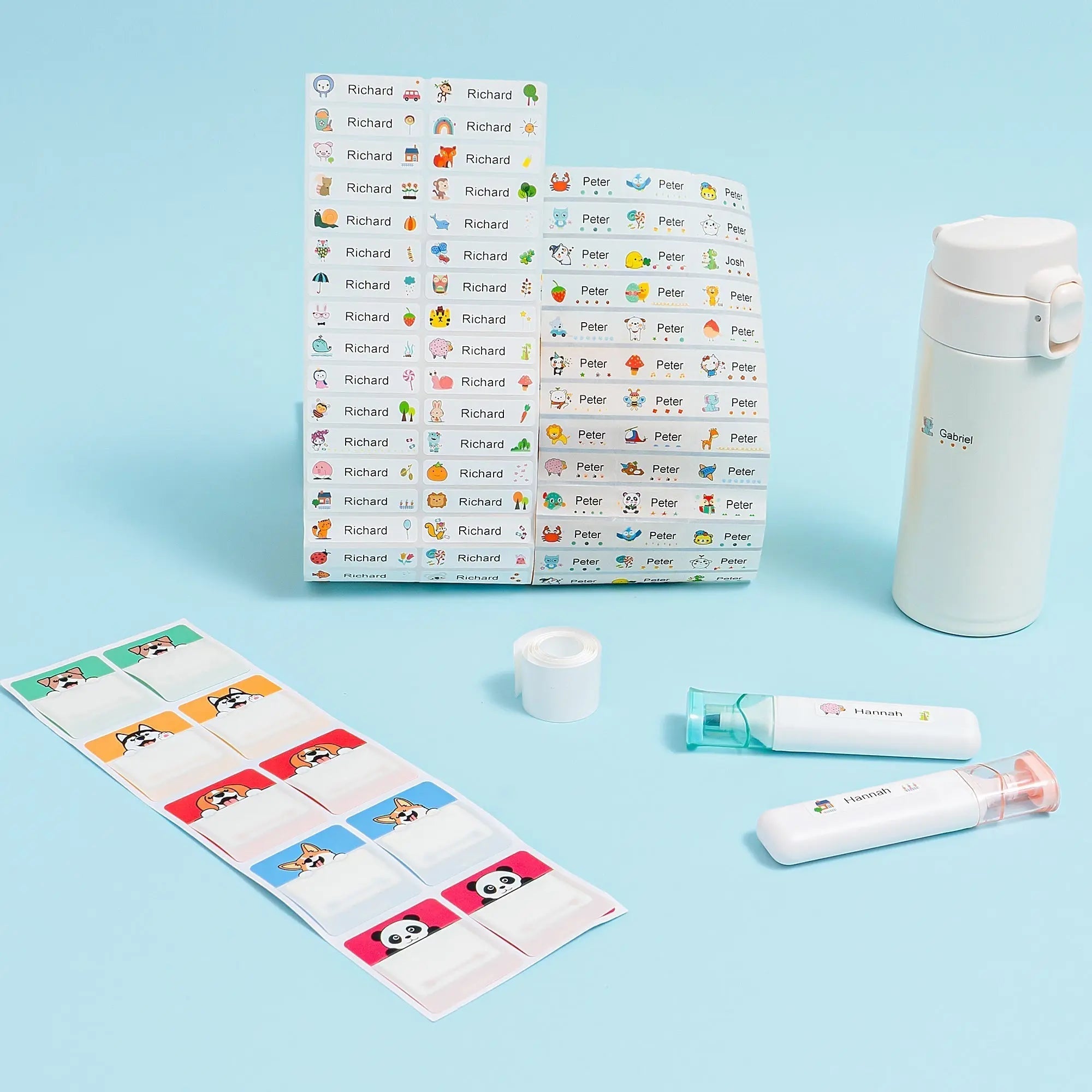 KiddoStamp™ - Komplette Etiketteringssett 