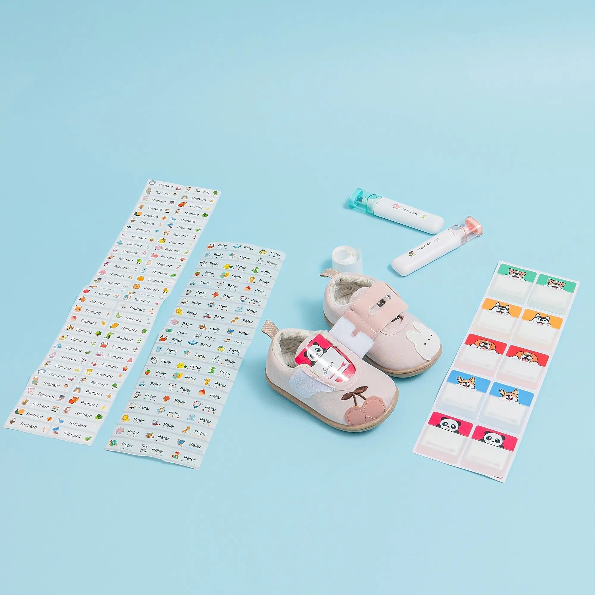 KiddoStamp™ - Komplette Etiketteringssett 