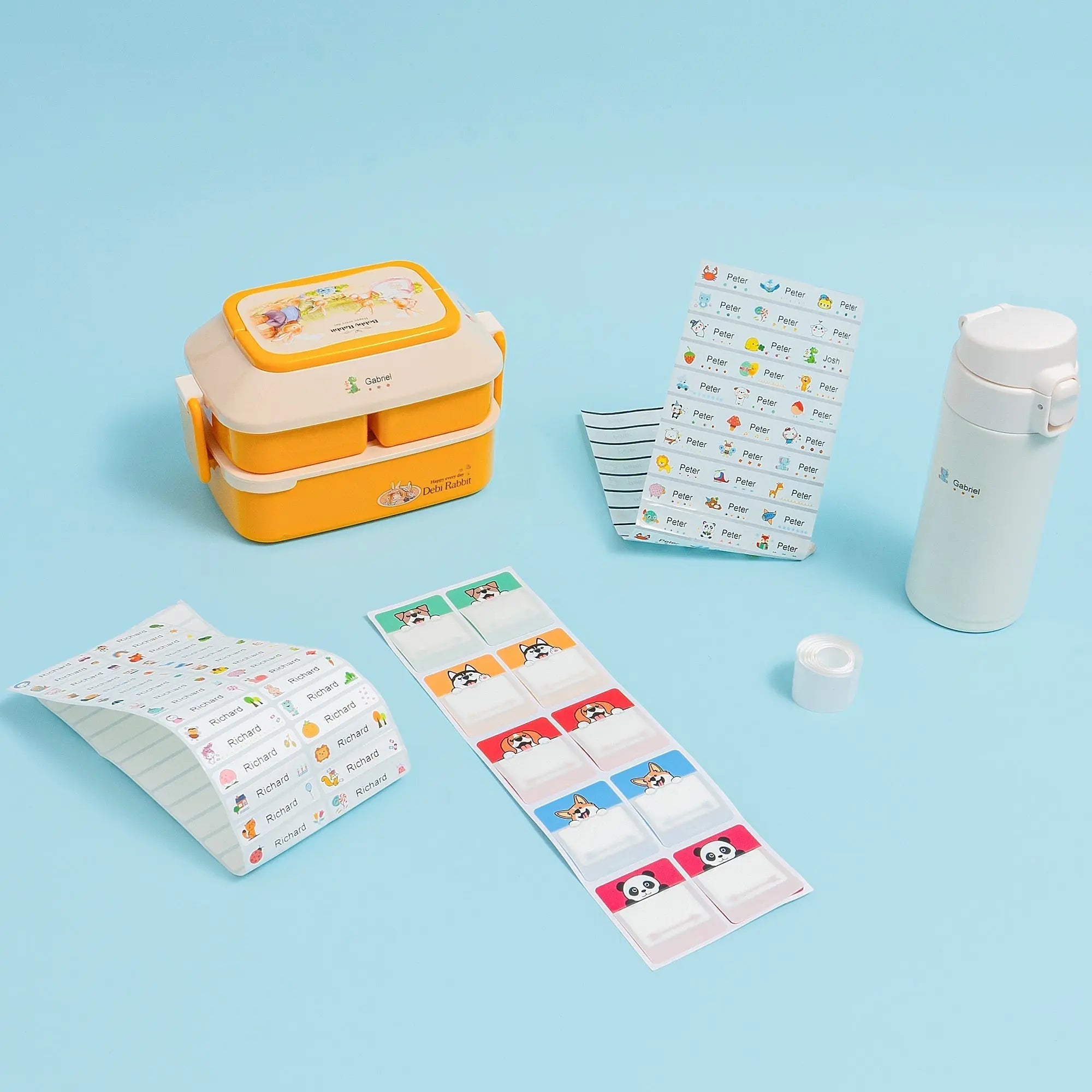 KiddoStamp™ - Komplette Etiketteringssett 