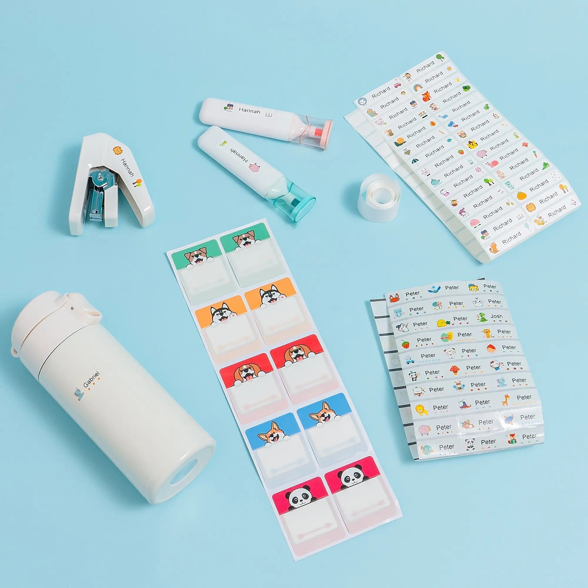KiddoStamp™ - Komplette Etiketteringssett 