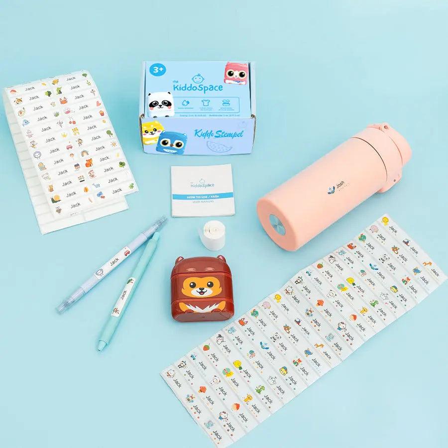 KiddoStempel 2.0 - Komplett stemplingssett 