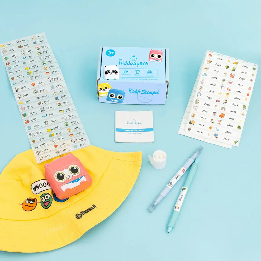 KiddoStempel 2.0 - Komplett stemplingssett 