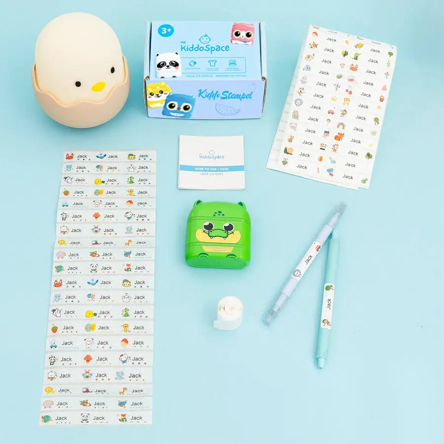 KiddoStempel 2.0 - Komplett stemplingssett 