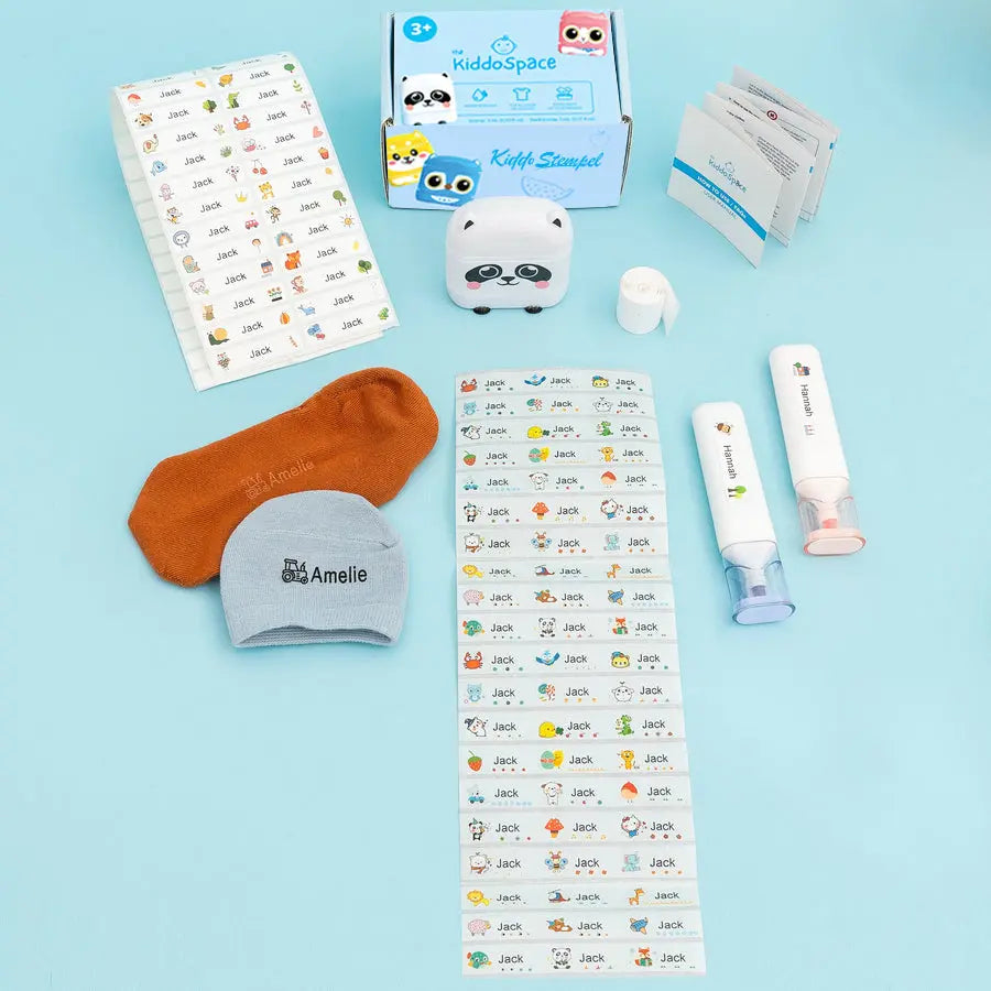 KiddoStempel 2.0 - Komplett stemplingssett 