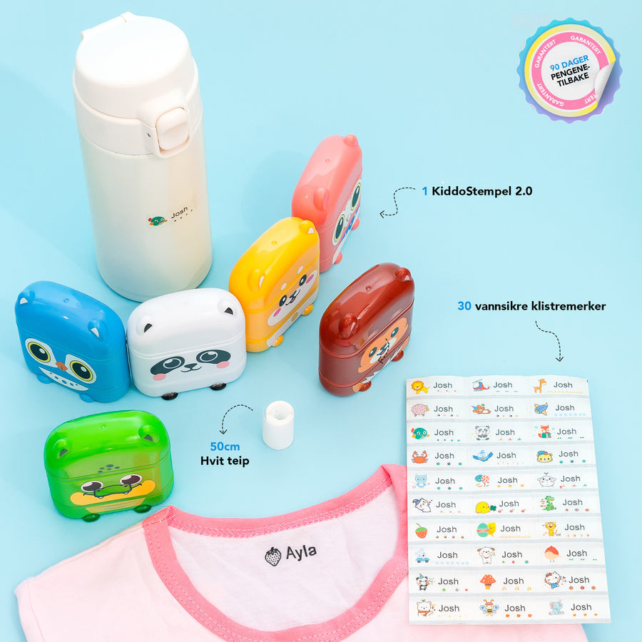 KiddoStempel™ 2.0 – Startpakke Stempel