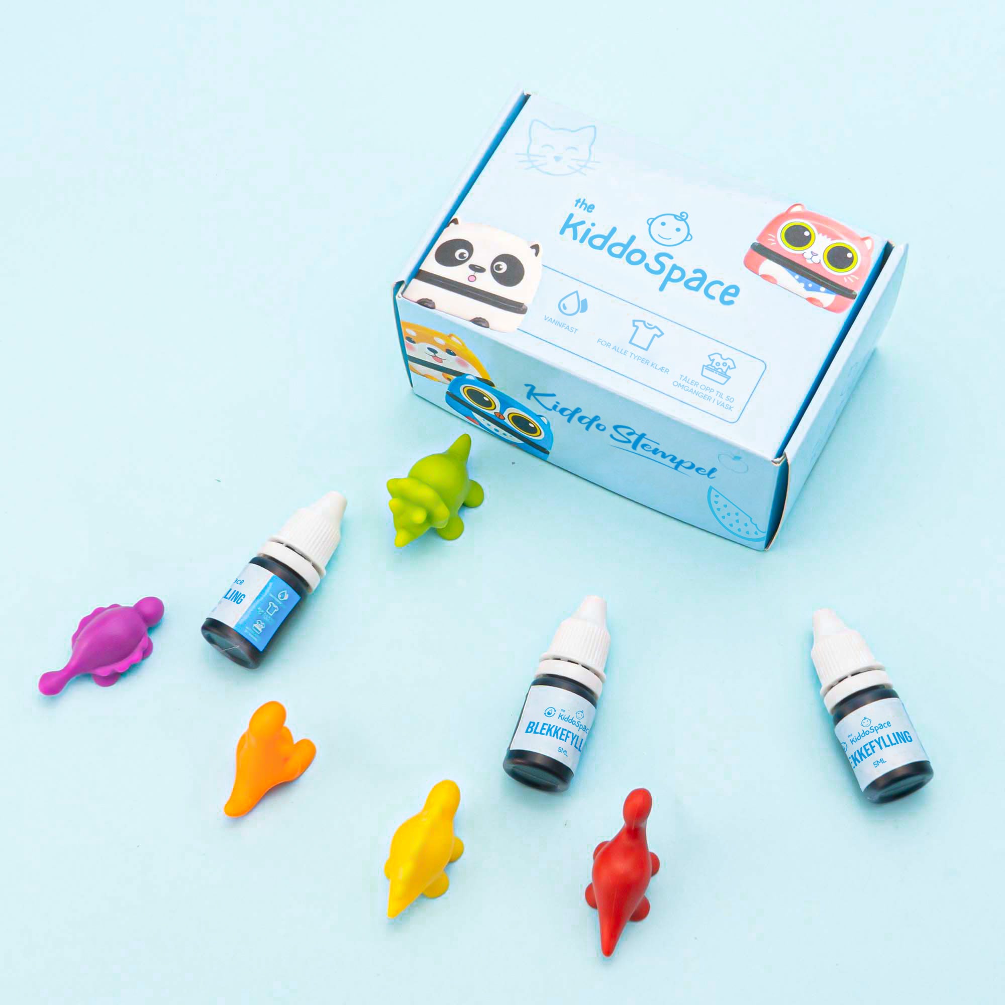 Refill blekk for Stempel (5 ml - 3 stk)