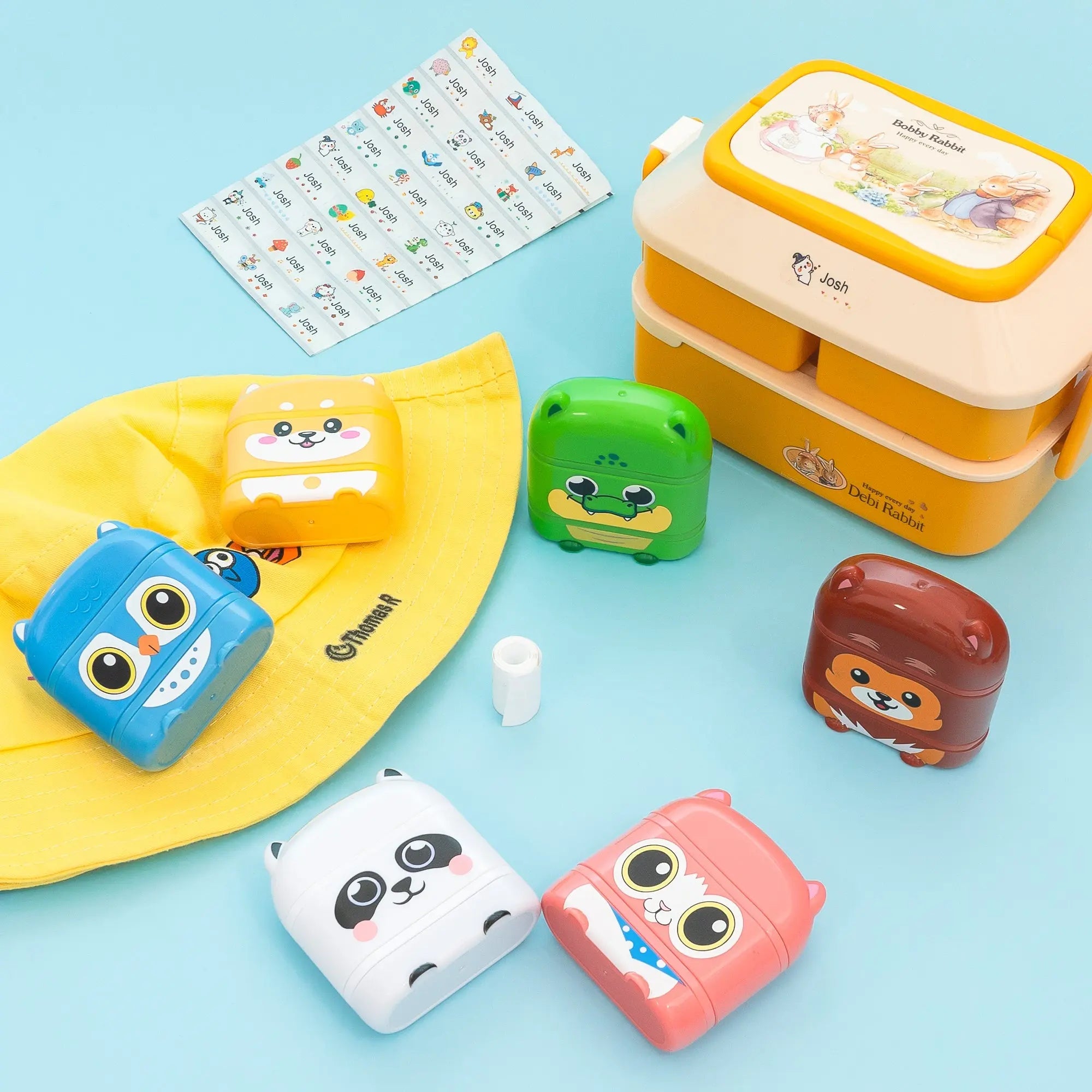 KiddoStempel 2.0 – Startpakke Stempel - TheKiddoSpace NO | Navnestempler for Klær, Organisatorer og Leker